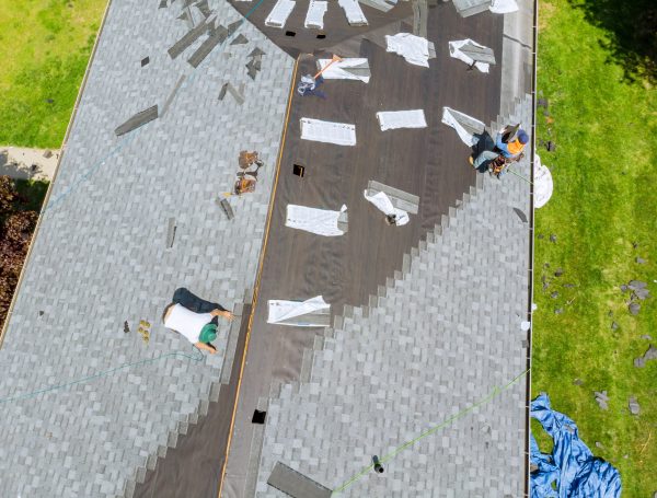Residential roofing work in Barrie Ontario