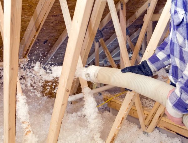 Attic blown insulation for my home