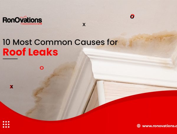 10 Most Common Causes for Roof Leaks