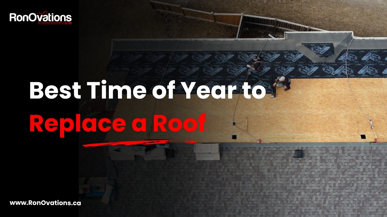 Best Time of Year to Replace a Roof