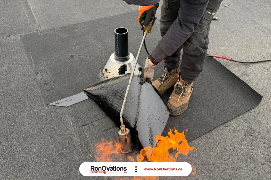 Flat Roof Types-RonOvations Flat roof repair