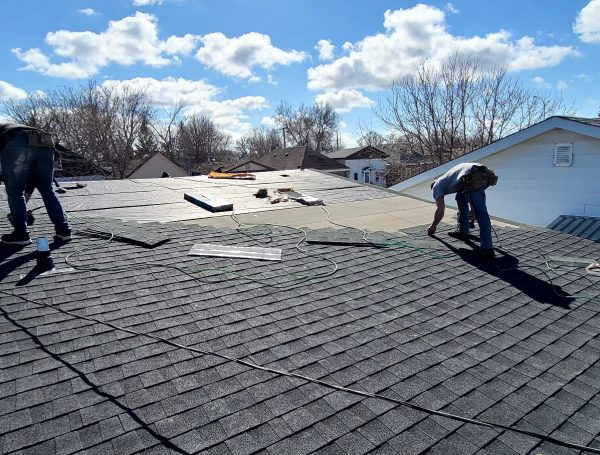 close-up view of durable asphalt shingle roofing system