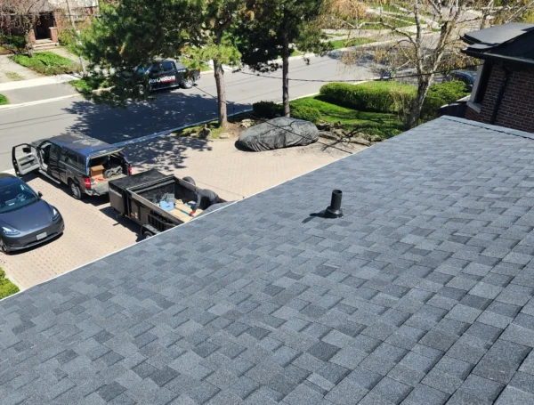 shingle roof replacement Toronto project