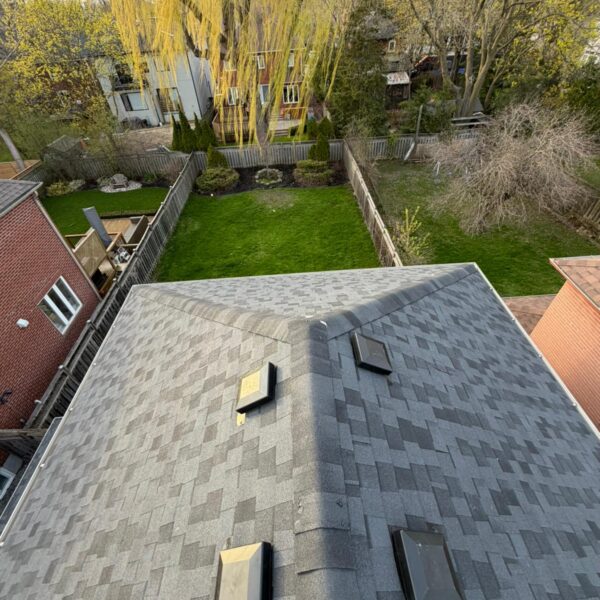 New Shingle Roof project-RonOvations