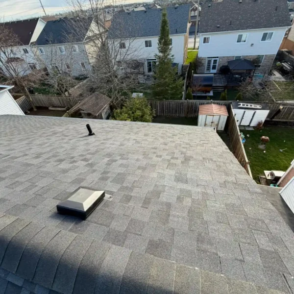 New Shingle Roof project-RonOvations