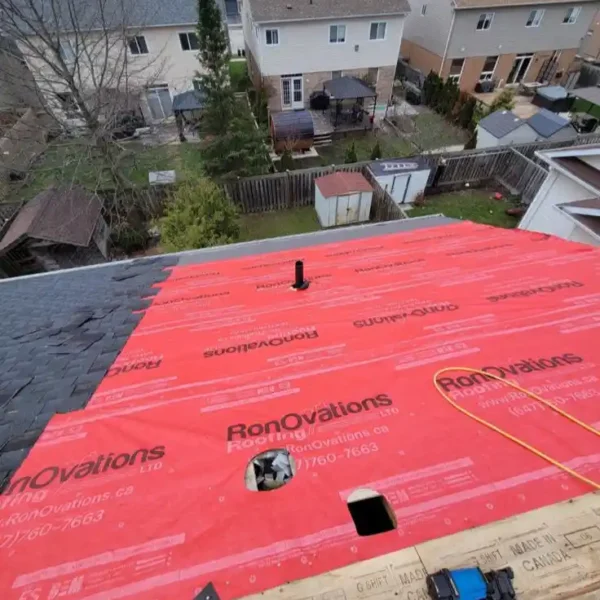 New Shingle Roof project-RonOvations