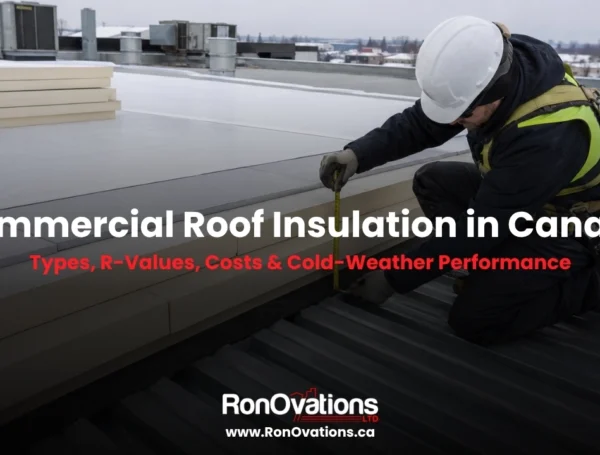 Commercial Roof Insulation in Canada: Types, R-Values, Costs & Cold-Weather Performance