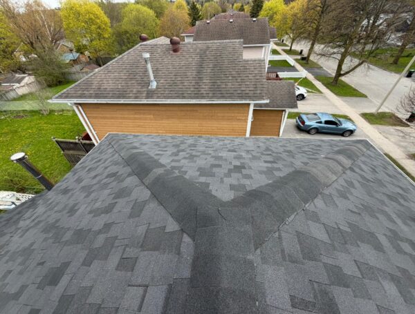 Roof replacement project by RonOvations in Vaughan