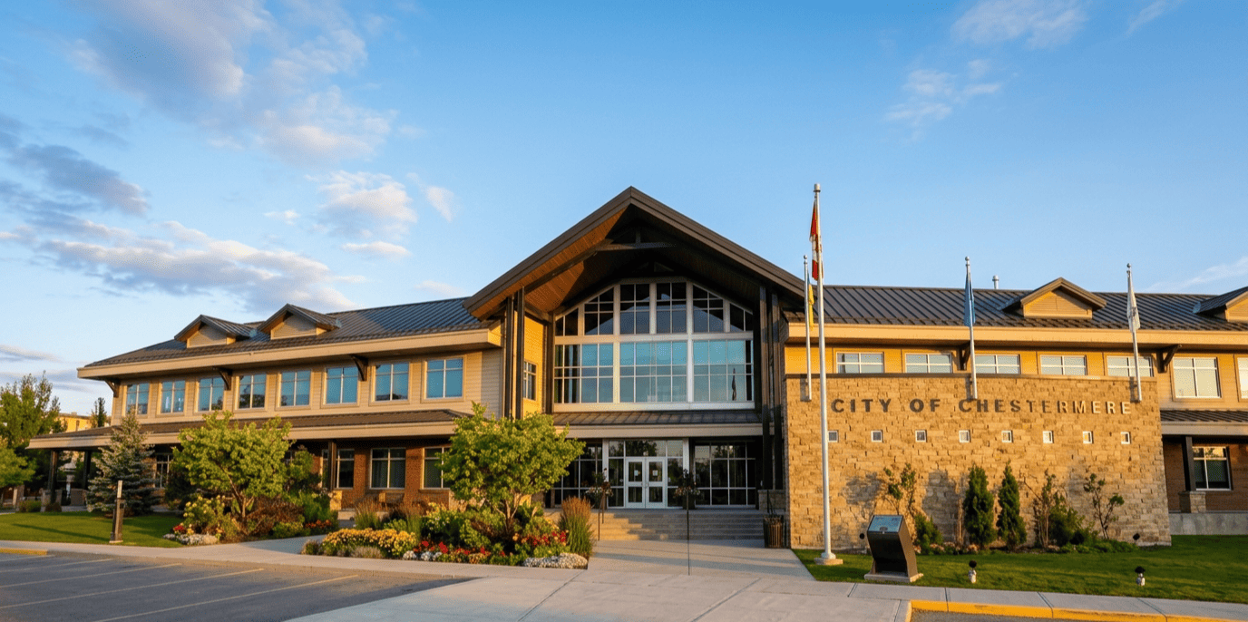 Chestermere City Hall in Chestermere, Alberta, Canada