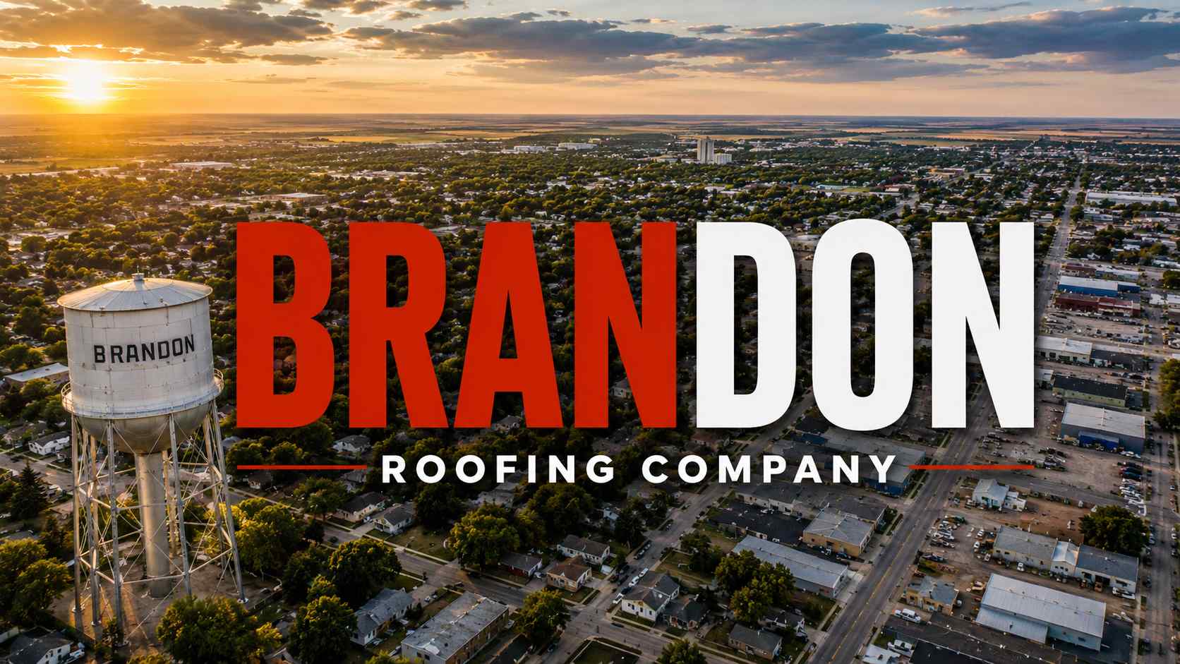 Brandon Manitoba community served by RonOvations roofing services in the Westman Region