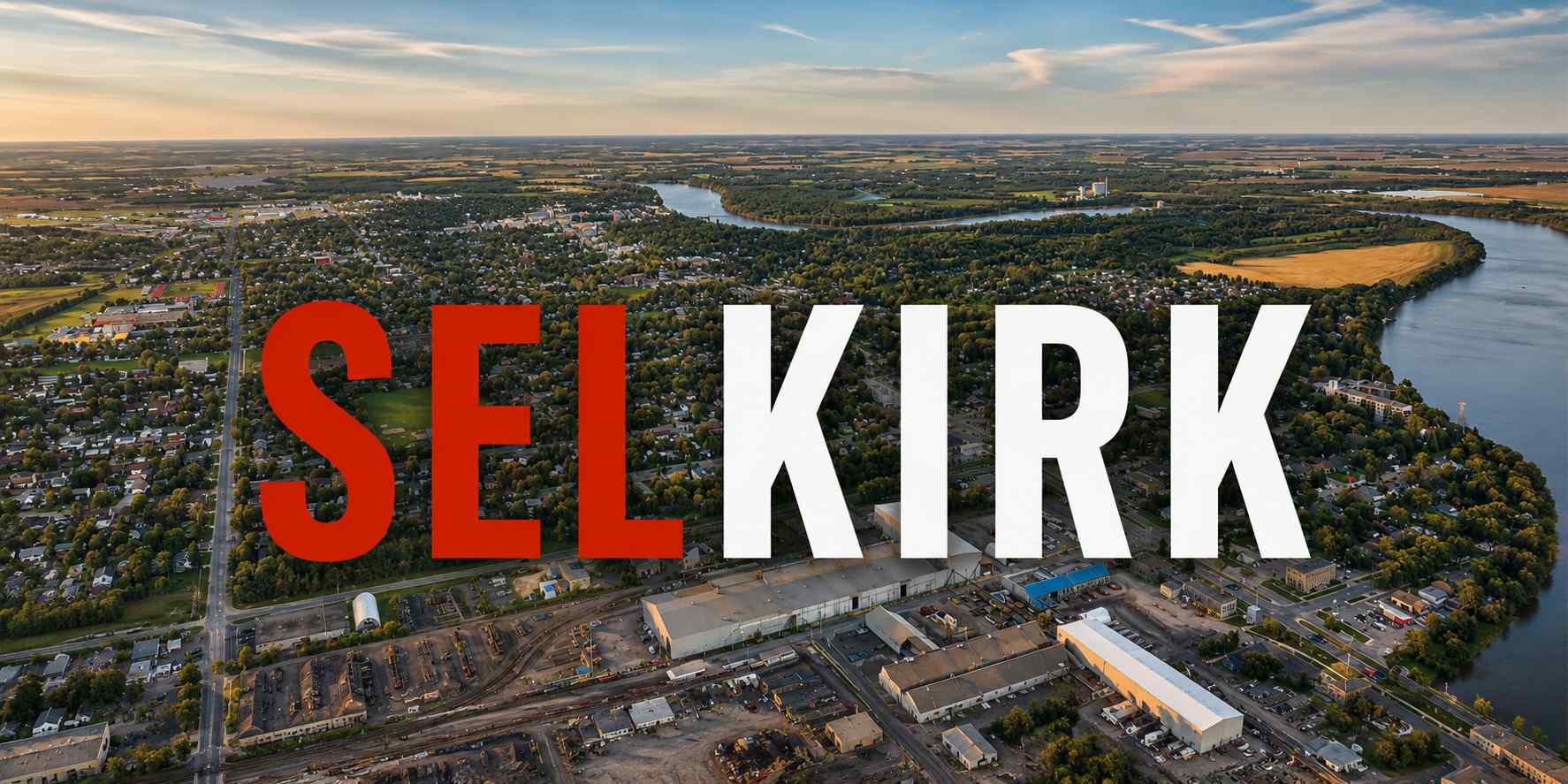 Selkirk Manitoba community near the Red River served by RonOvations roofing services
