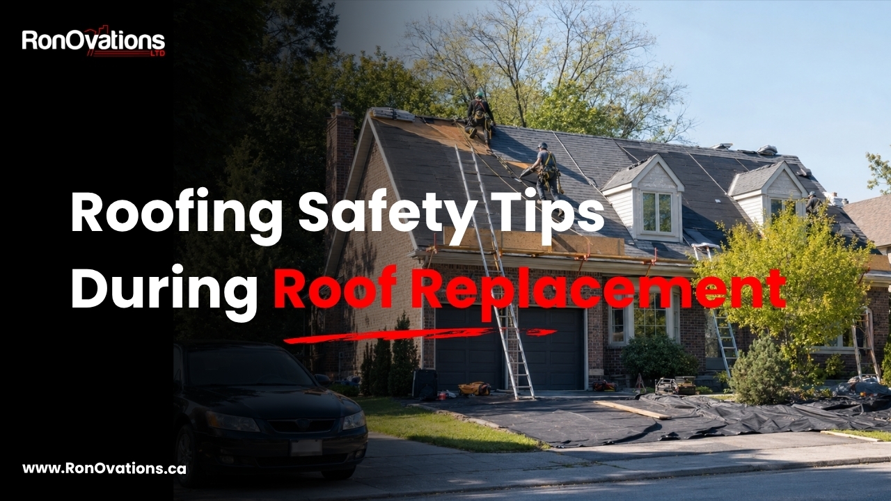 Roofing Safety Tips During Roof Replacement