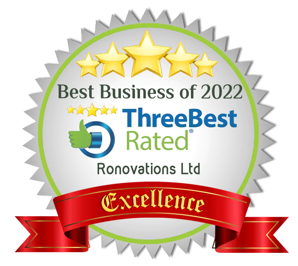 best business of 2022-Ronovations Certificate